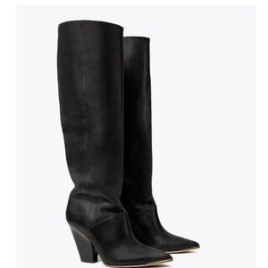Tory Burch leather knee high boots